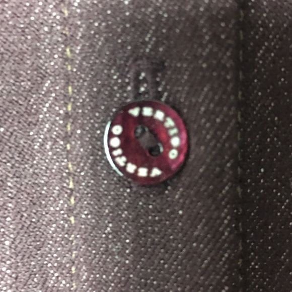 Vertigo Burgundy Tuxedo Stretch Suit Slit Leg - Picture 15 of 16